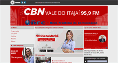 Desktop Screenshot of cbnblumenau.com